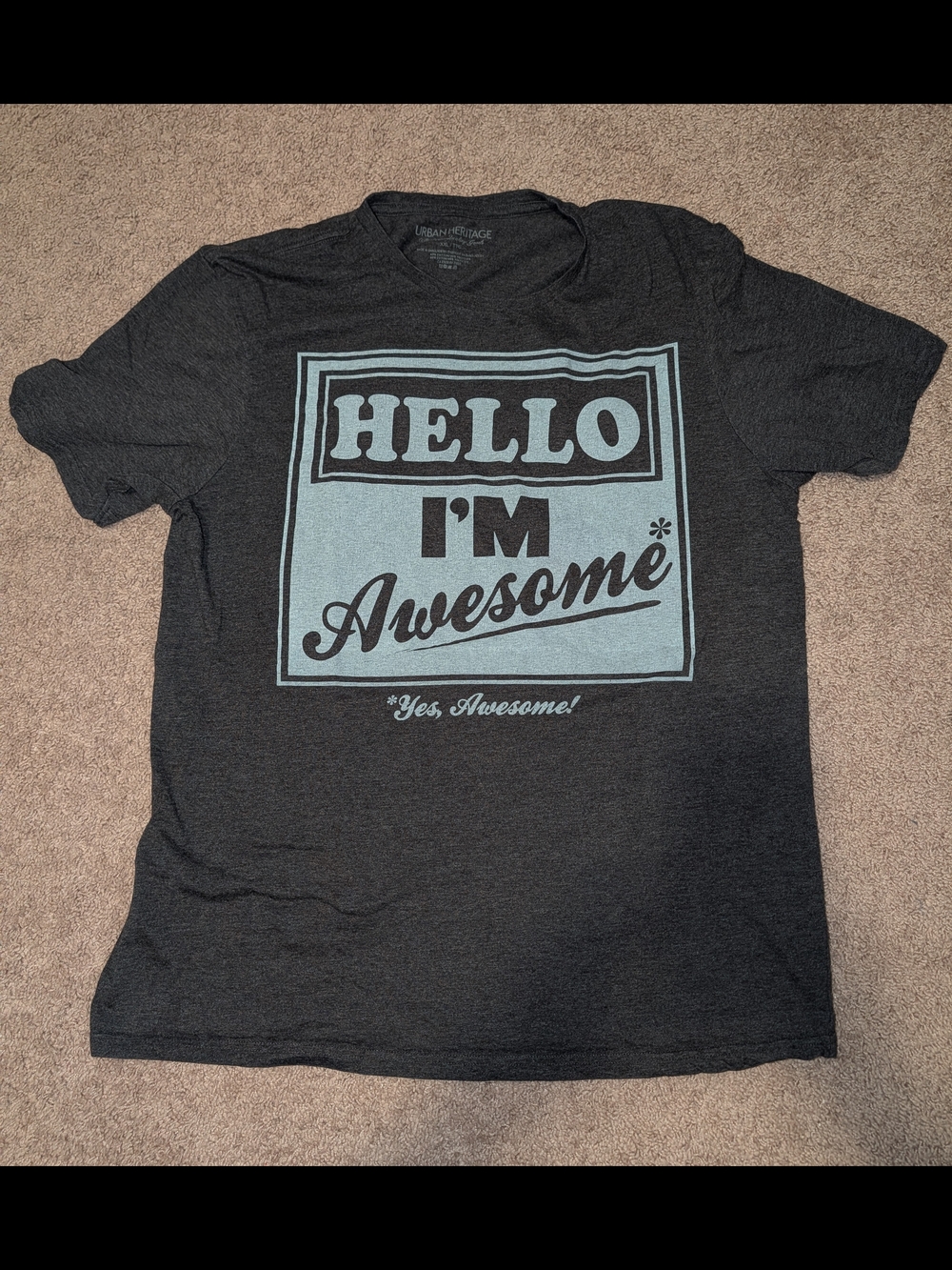 Urban Heritage Charcoal Tee